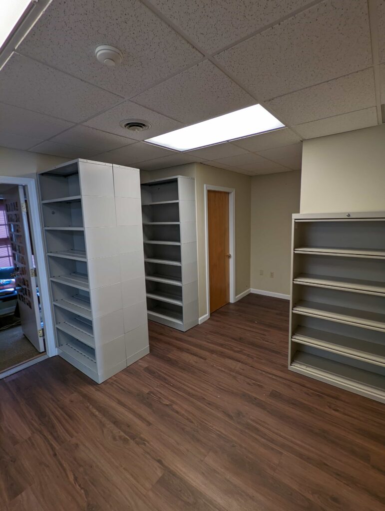 SC Custom Builds was brought on to bring new life to this office & reception desk for a local doctor's office.   Out with the old, and in with all custom new.  We used mostly plywood & butcher block to create ample storage and work spaces.   Fun project, very happy with the way it all worked out.